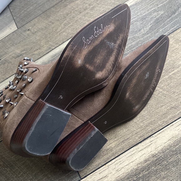 Sam Edelman Avril Embellished Ankle Boots - Picture 14 of 14